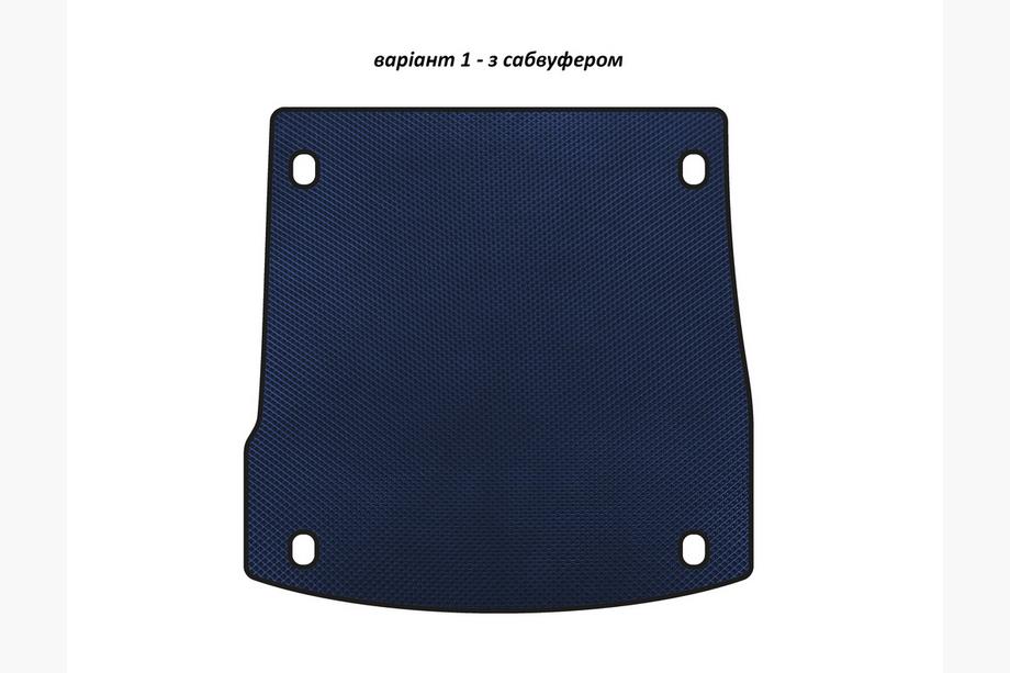 Alfa Romeo Stelvio 2016- Tappetino bagagliaio EVA V-1 (con subwoofer, Blu) Image