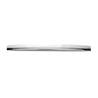 Modanatura cromata sopra la targa (acciaio inox)