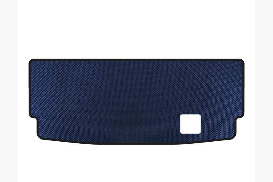 Mercedes GL class X164 2006-2012 Tappetino bagagliaio (7 posti con terza fila abbattuta, Blu) Foto 1
