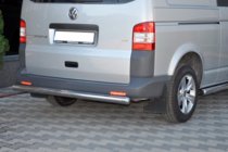 Volkswagen T5 Multivan 2003–2010 Barra Posteriore AK002 (Acciaio Inox) foto 4