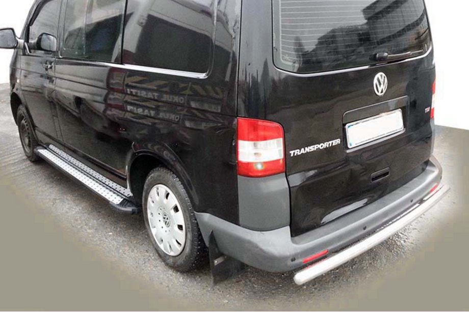 Volkswagen T5 2010-2015 Barra Posteriore AK002 (Acciaio Inox) Foto 6