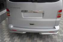 Volkswagen T5 Caravelle 2004-2010 Angolari posteriori AK003 (2 pz, acciaio inox) foto 2