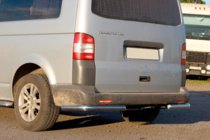 Volkswagen T5 Caravelle 2004-2010 Angolari posteriori AK003 (2 pz, acciaio inox) foto 6