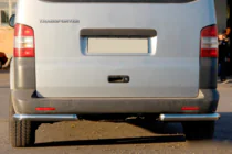 Volkswagen T5 Caravelle 2004-2010 Angolari posteriori AK003 (2 pz, acciaio inox) foto 5