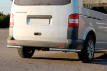 Volkswagen T5 Caravelle 2004-2010 Angolari posteriori AK003 (2 pz, acciaio inox) foto 7