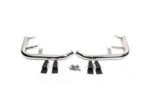 Volkswagen T5 Caravelle 2004-2010 Angolari posteriori AK003 (2 pz, acciaio inox) foto 12