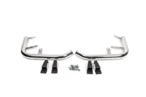 Volkswagen T5 Caravelle 2004-2010 Angolari posteriori AK003 (2 pz, acciaio inox) foto 12