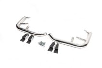 Volkswagen T5 Caravelle 2004-2010 Angolari posteriori AK003 (2 pz, acciaio inox) foto 13