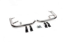 Volkswagen T5 Caravelle 2004-2010 Angolari posteriori AK003 (2 pz, acciaio inox) foto 14