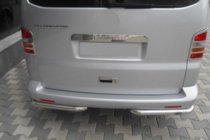 Volkswagen T5 2010-2015 Angolari posteriori AK003 (2 pz, acciaio inox) foto 1