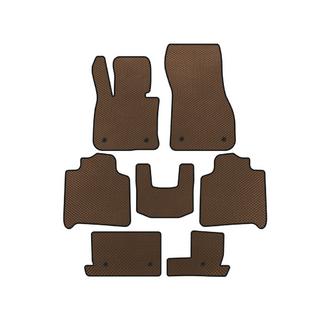 Tappetini EVA (Per F46, 3 File, Marrone) BMW 2 Series Active Tourer F45/F46 2014-2021