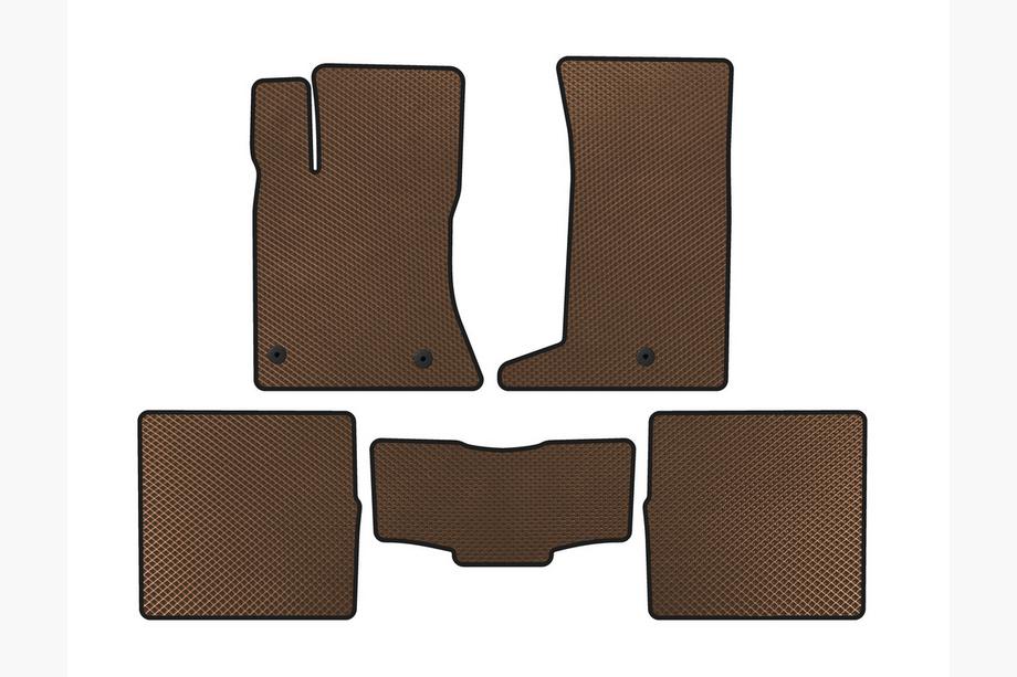 Cadillac SRX 2004-2009 Tappetini EVA (Marrone) Image