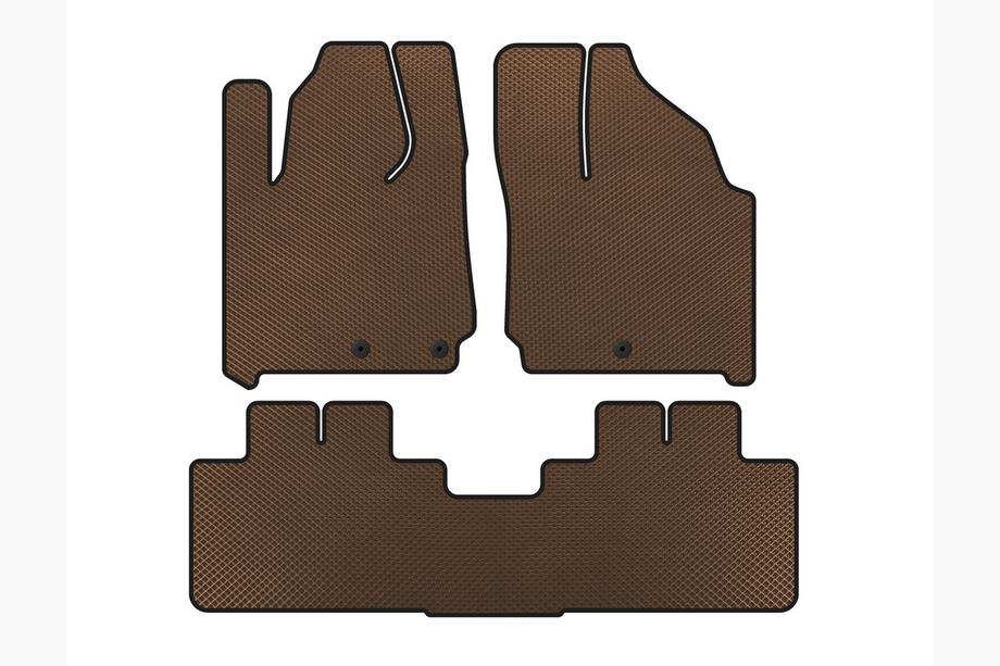 Cadillac SRX 2010-2016 Tappetini EVA (Marrone) Image