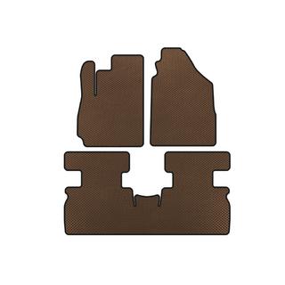 Tappetini EVA (2 File, Marrone) Jetour X70 2018-