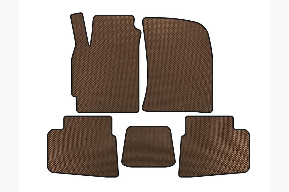 Chevrolet Evanda 2000-2006 Tappetini EVA (Marrone) Image