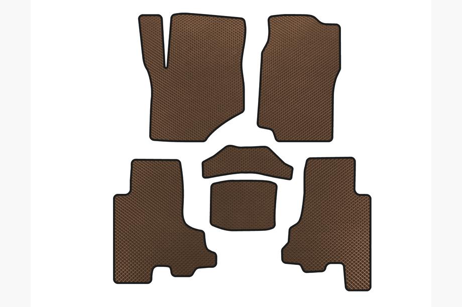 Chevrolet Trailblazer 2002-2012 Tappetini EVA (Marrone) Image