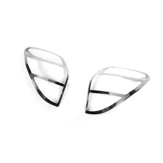 Coperture Cromate per Fanali Posteriori 2006-2009 (2 pz, Acciaio Inox) foto 2