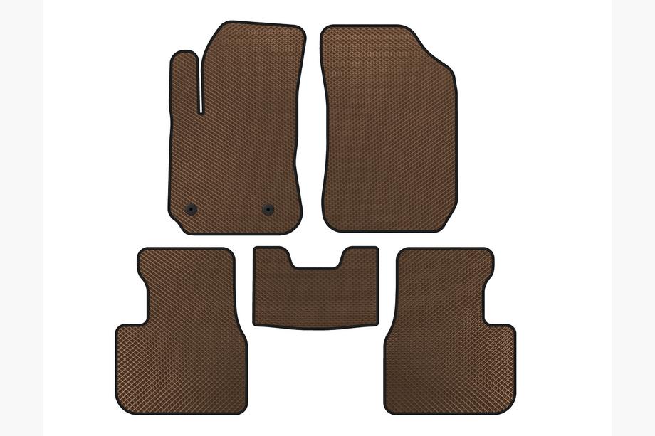 Citroen Cactus 2014-2020 Tappetini EVA (Marrone) Image