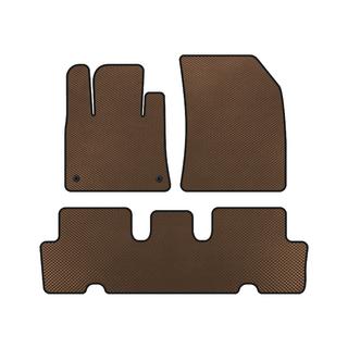 Tappetini EVA V1 (2 File, Marrone)