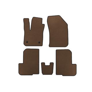 Tappetini EVA (2 File, 7 Posti, Marrone) Dacia Lodgy 2012-2022