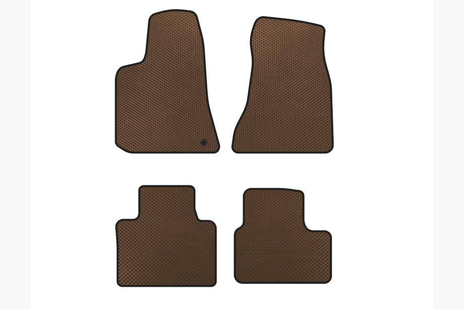 Dodge Charger 2005-2010 Tappetini EVA (2005-2010, Marrone) Image