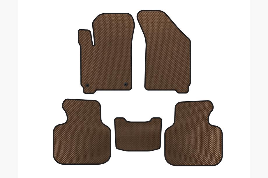 Dodge Journey 2008-2020 Tappetini EVA (2008-2011, Marrone) Image
