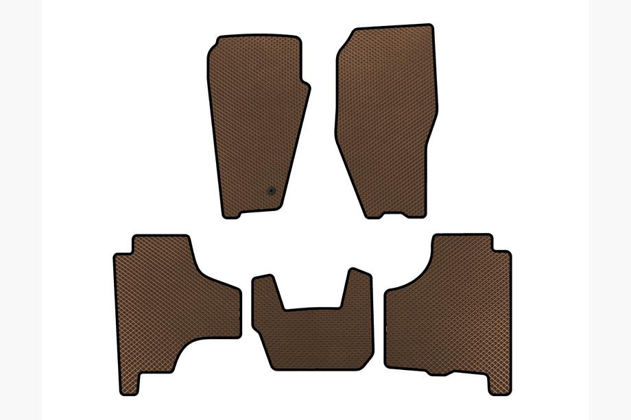 Dodge Nitro 2006-2011 Tappetini EVA (Marrone) Image