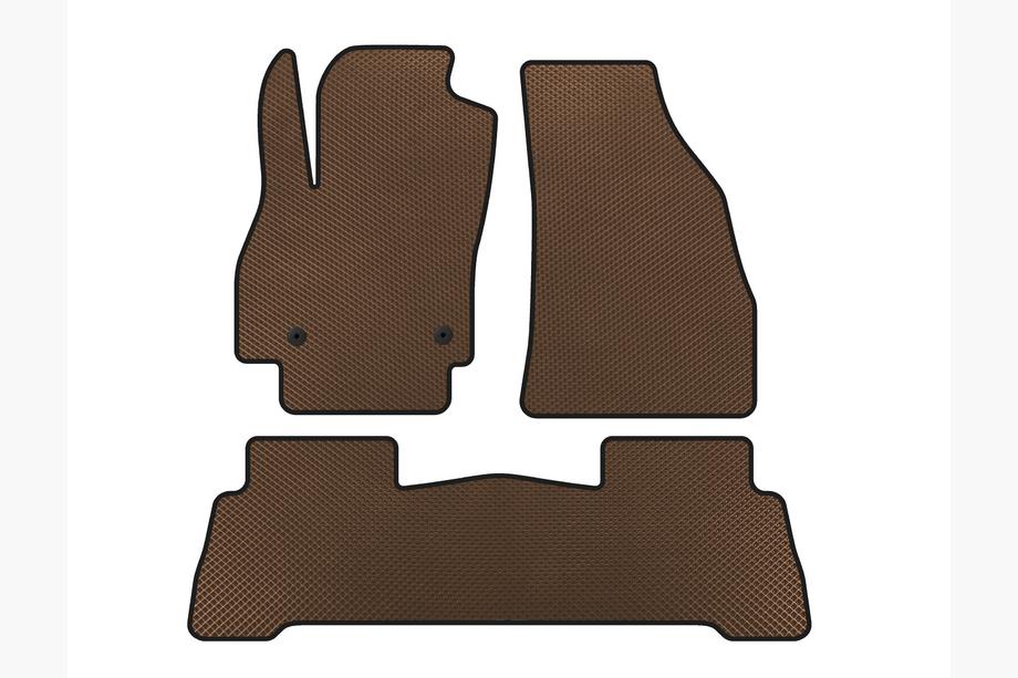 Fiat Fiorino/Qubo 2008-2024 Tappetini EVA (Per Fiorino, Marrone) Image