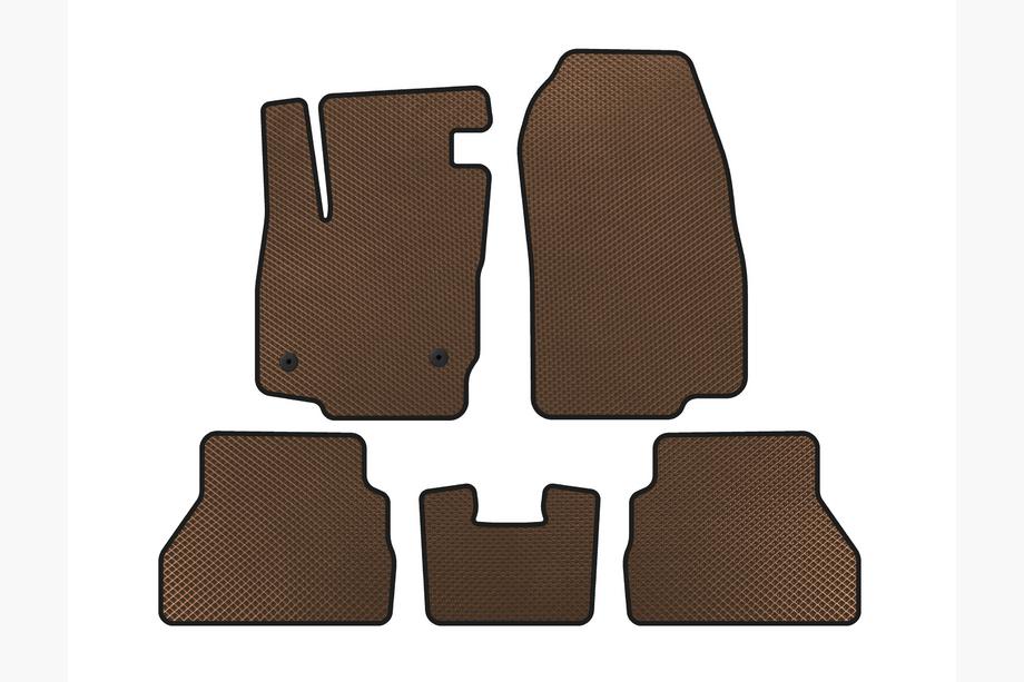 Ford B-Max 2012-2017 Tappetini EVA (Marrone) Image