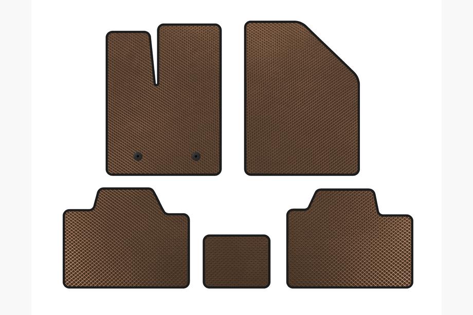 Ford Edge 2006-2014 Tappetini EVA (Marrone) Image