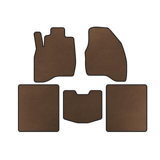 Tappetini EVA (2015-2019, 5 posti, Marrone)