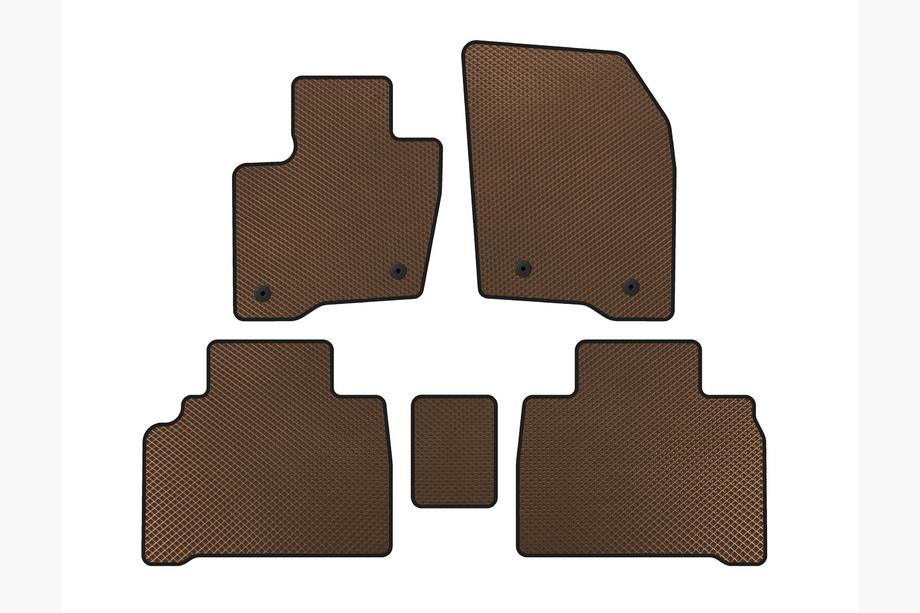 Ford Galaxy 2015- Tappetini EVA (HB, Marrone) Image