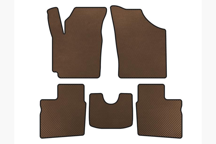 Geely CK-1 2005-2008 Tappetini EVA (2005-2009, SD, Marrone) Image