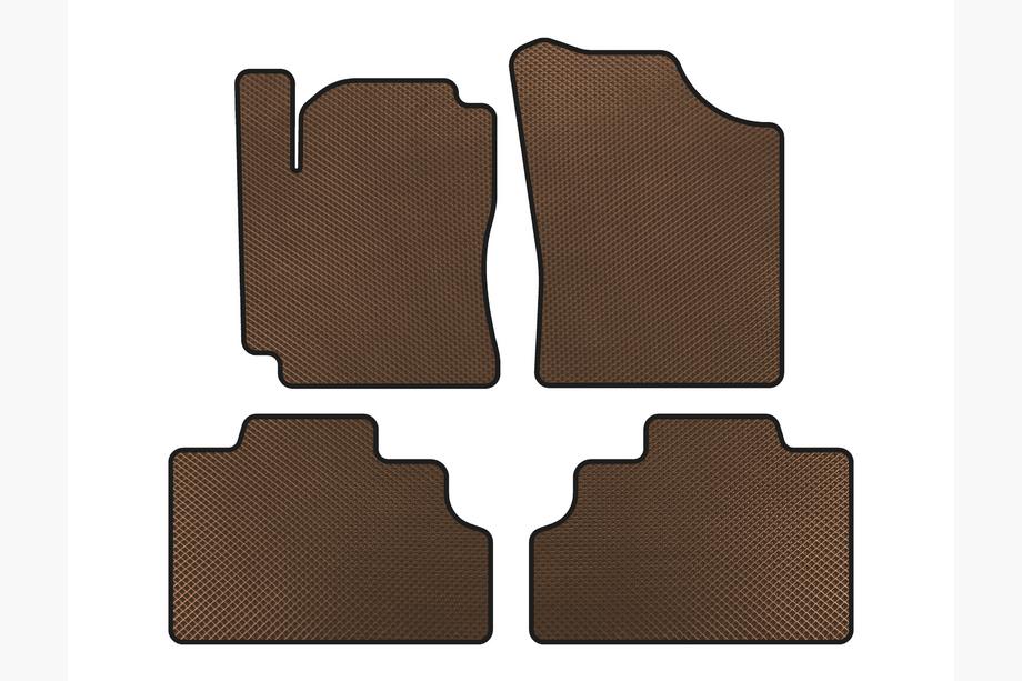 Geely CK-2 2008-2016 Tappetini EVA (SD, Marrone) Image