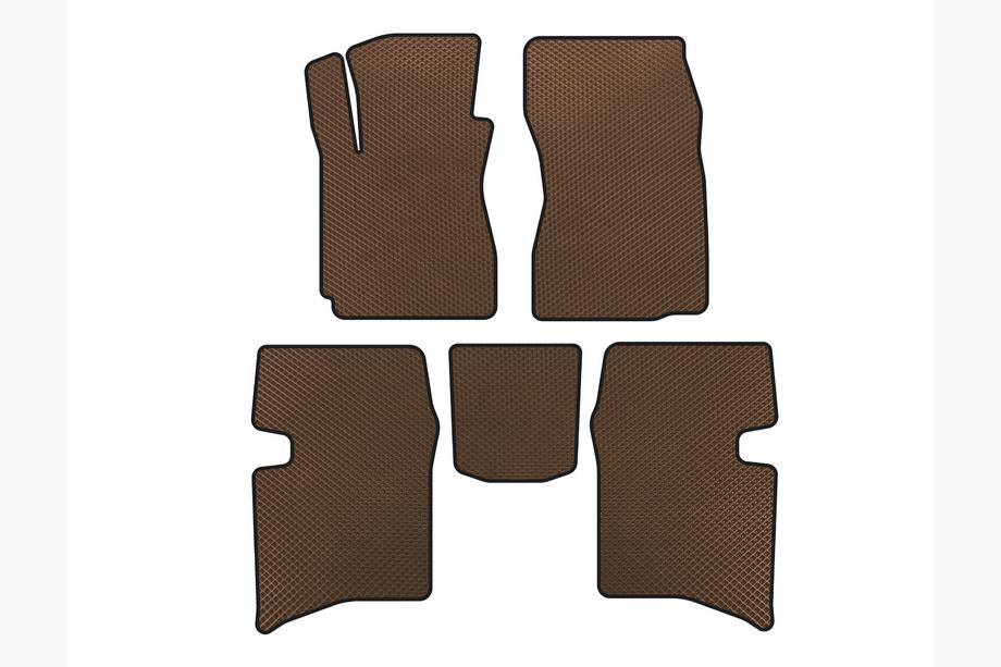 Geely MK 2006-2014 Tappetini EVA (SD, Marrone) Image