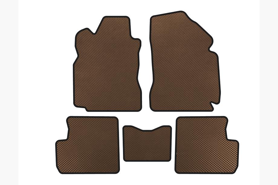 GreatWall Haval M4 2012-2021 Tappetini EVA (Marrone) Image