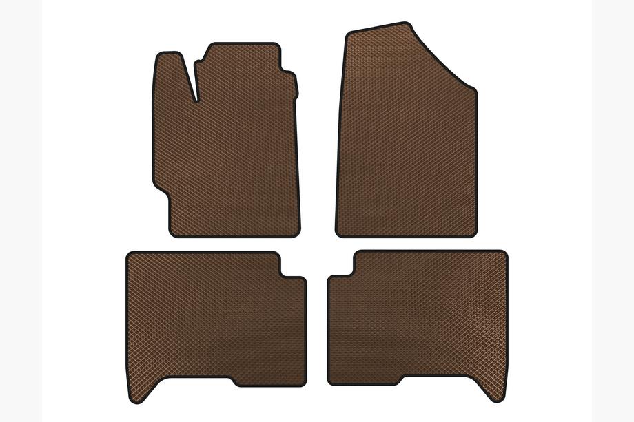 Great Wall Voleex C30 2010-2016 Tappetini EVA (SD, Marrone) Image