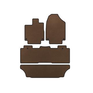Tappetini EVA (3 File, Marrone)