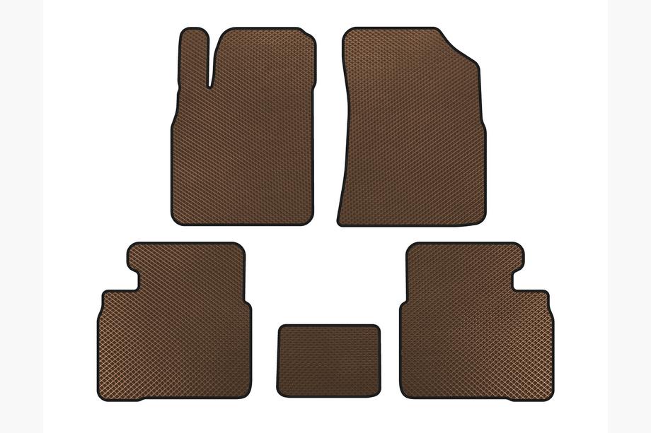 Kia Magentis 2000-2005 Tappetini EVA (Marrone) Image