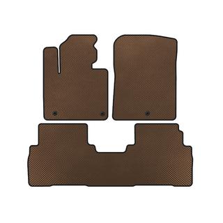 Tappetini EVA (7 posti, Marrone) Kia Sorento III UM 2014-2020
