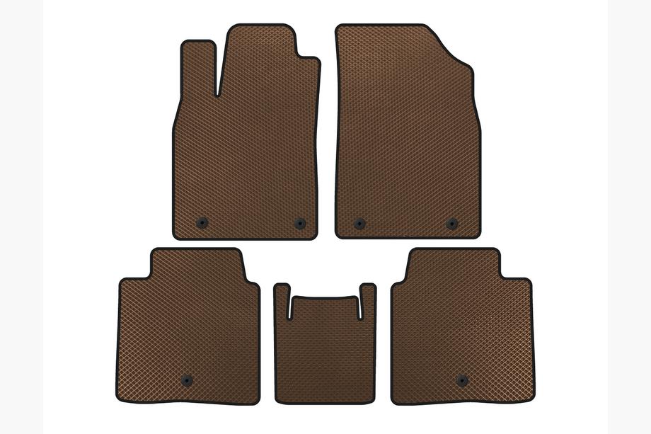 Lexus ES 2012-2018 Tappetini EVA (SD, Ibrido, Marrone) Image
