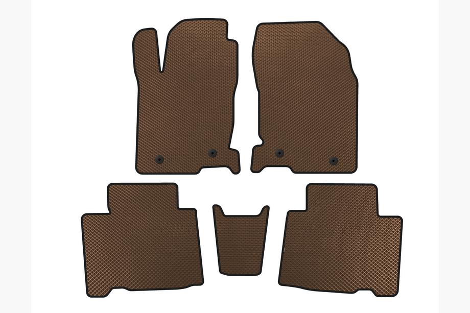 Lexus NX 2014-2021 Tappetini EVA (Marrone) Image