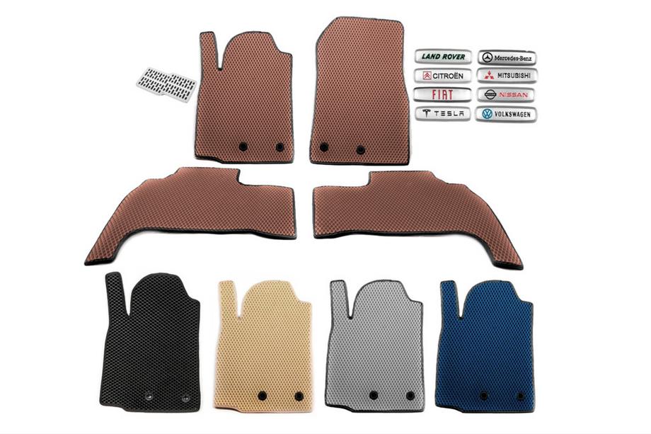 Mazda 3 2013-2019 Tappetini EVA (SD, Marrone) Image