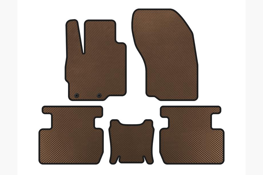 Mitsubishi Outlander 2021- Tappetini EVA (Marrone) Image