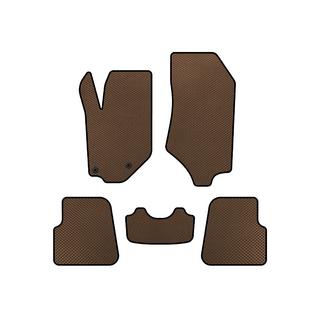 Tappetini EVA (HB, 5 porte, Marrone)