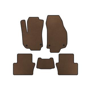 Tappetini EVA (2 File, Marrone)