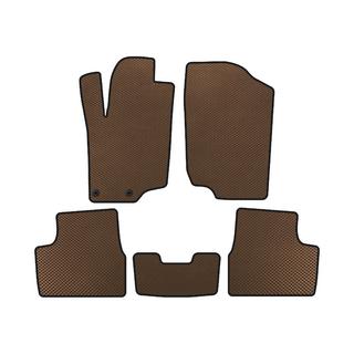 Tappetini EVA (HB, 5 porte, Marrone) Peugeot 207 2006–2014