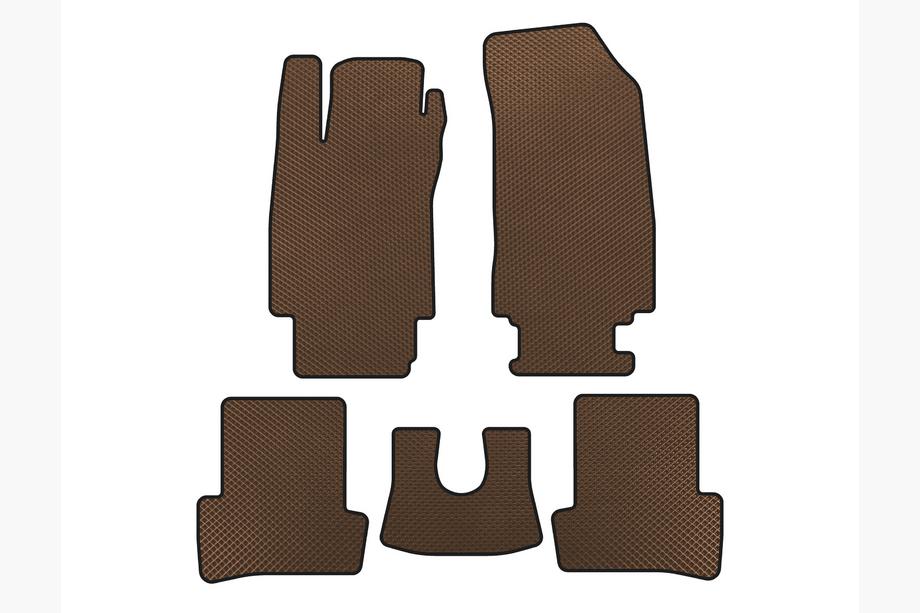 Renault Clio III 2005-2012 Tappetini EVA (Marrone) Image