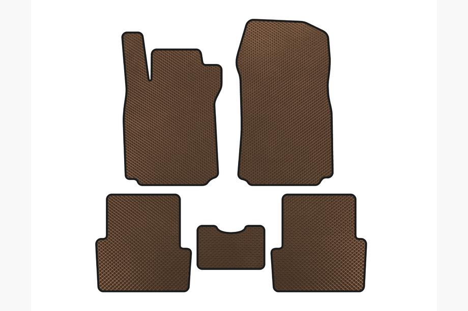 Renault Modus 2005-2012 Tappetini EVA (Marrone) Image