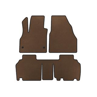 Tappetini EVA (2 File, 5 Porte/7 Posti, Marrone) Renault Kangoo 2008–2020